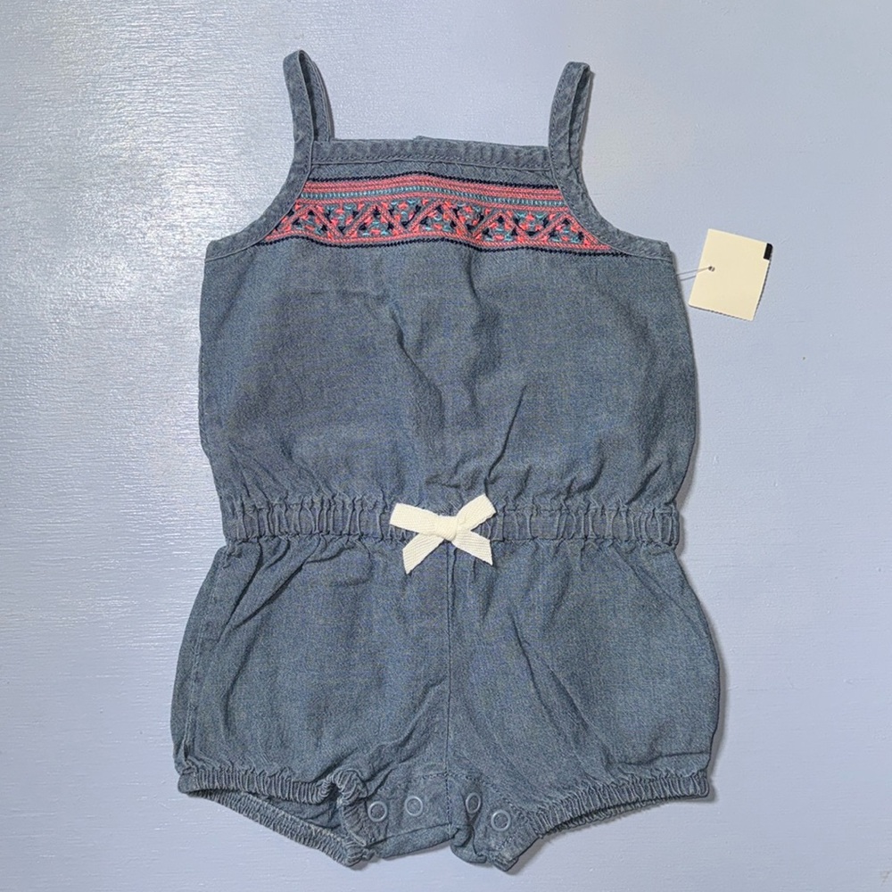 Carter’s chambray Short Romper